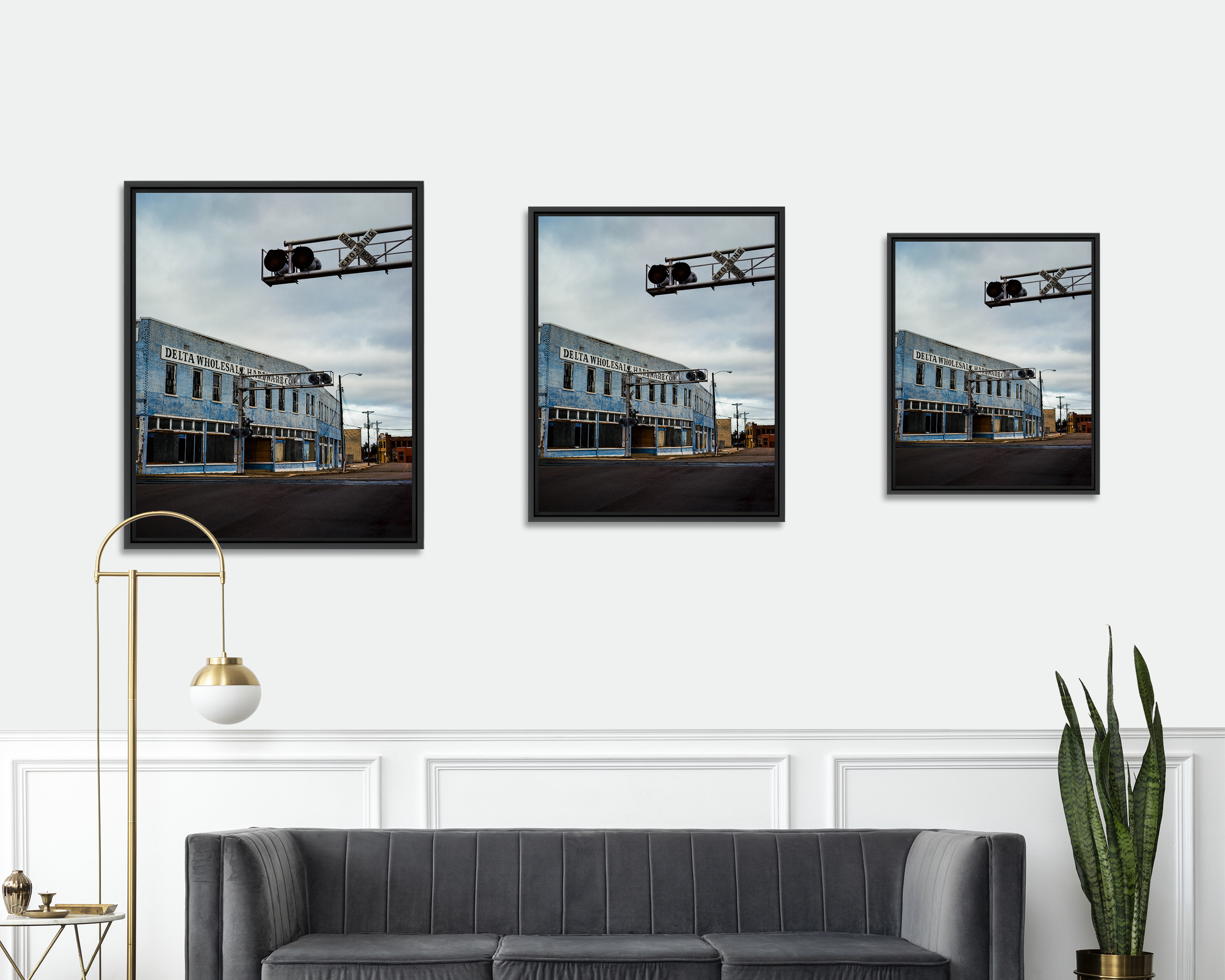 DELTA Un immeuble abandonné, ancien grossiste quincailler, dans le Delta du Mississippi, lieu de naissance du blues aux États-Unis.