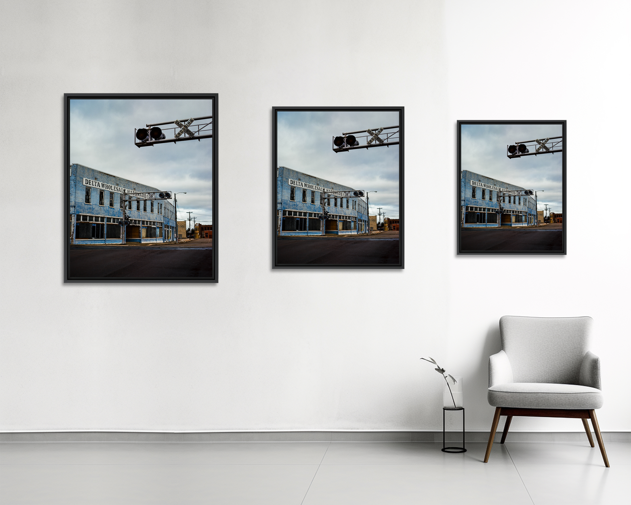 DELTA Un immeuble abandonné, ancien grossiste quincailler, dans le Delta du Mississippi, lieu de naissance du blues aux États-Unis.