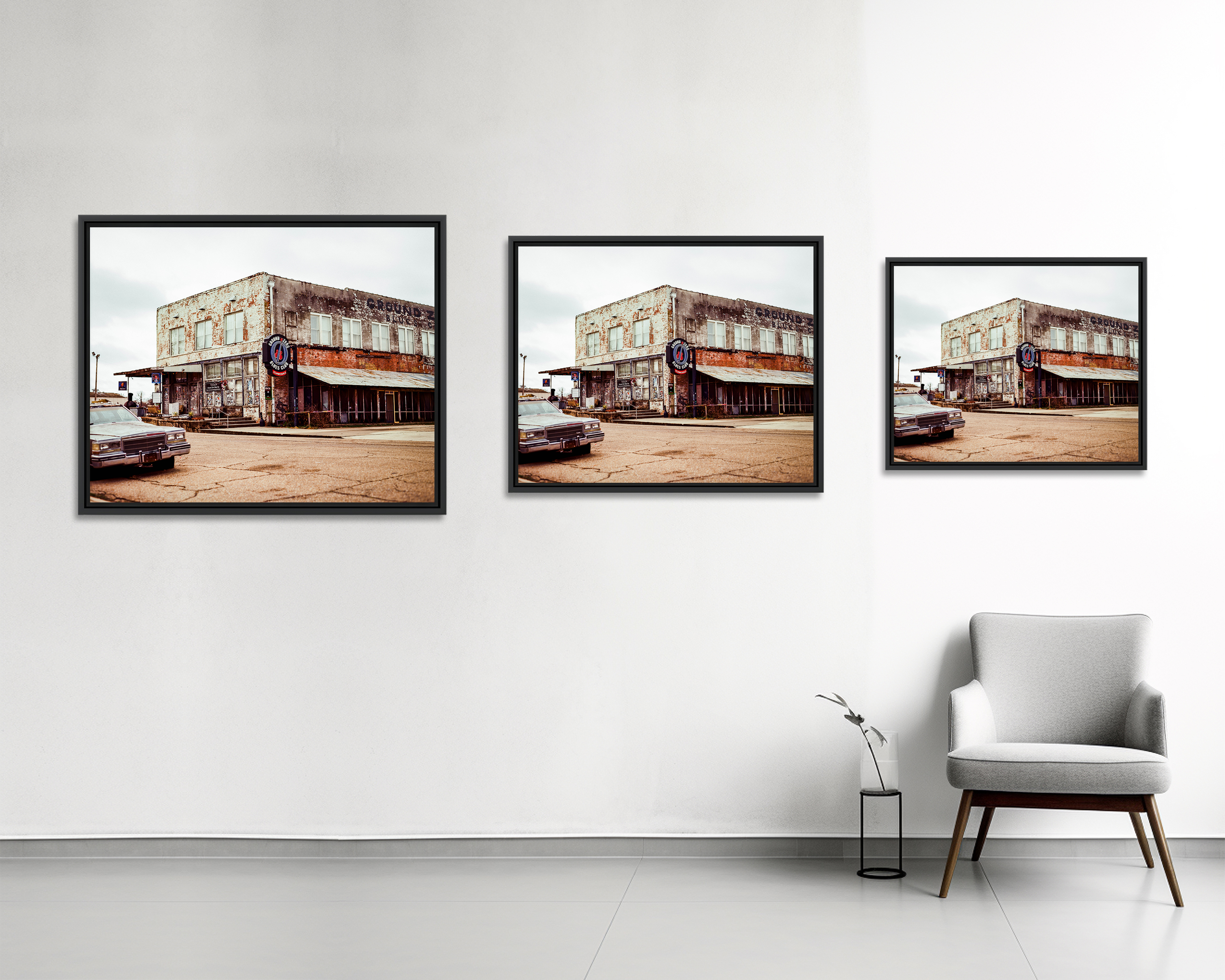 Ground Zero Le club de blues Ground Zero, propriété de l’acteur américain Morgan Freeman, dans le Delta du Mississippi, lieu de naissance du blues aux États-Unis.